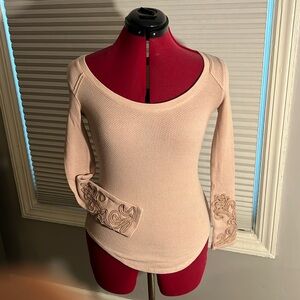 Free People pink shirt